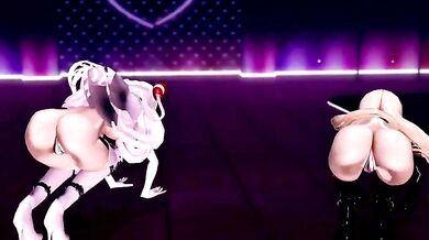 'Captain Yamamoto and Captain Kato - Chocolate Cream [MMD R15]'