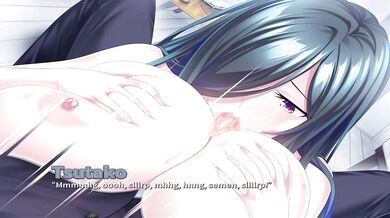 "Watch hot sex scenes between a sexy ghost girl and her lover. This hentai video is full of steamy action without any peeing or pregnancy."