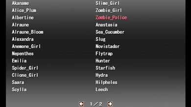 'Sexy Monster Girls Encyclopedia: The Last Escape - All CGS'