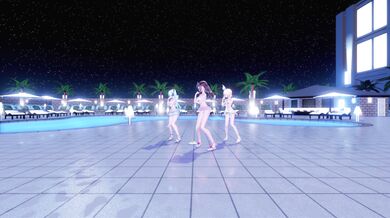 "Miku, Rin and Ai - a strip dance for normal people!"