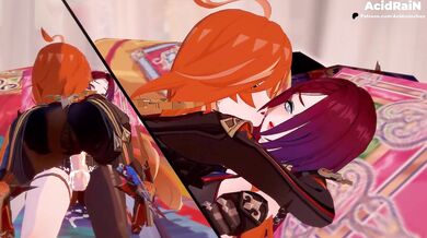 "Sexy Mom and Daughter: A Futanari Adventure"