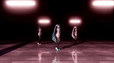 "Erotic Embrace of Miku: The Conqueror's Sensual Dance"