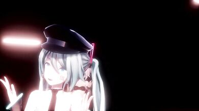 "Erotic Embrace of Miku: The Conqueror's Sensual Dance"