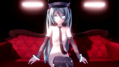 "Erotic Embrace of Miku: The Conqueror's Sensual Dance"