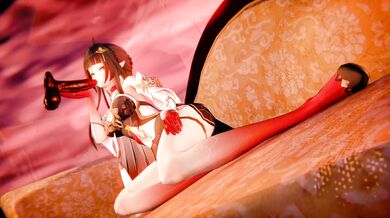 "Lustful Lingerie Orgasms: Fellatio in the Purifying Rain of Lingsha"