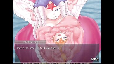'Hentai Porn: Monster Girl Meal - A Tasty Starfish Digestion!'