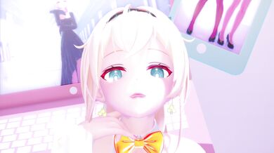 HoloLiv QweenDum is hot and horny, ready to bang with her cock hungry partner. Come join them for a wild ride of pleasure.