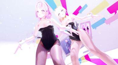 HoloLiv QweenDum is hot and horny, ready to bang with her cock hungry partner. Come join them for a wild ride of pleasure.