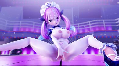 'Minato and Aqua have a Sexual Showdown [浪花]'