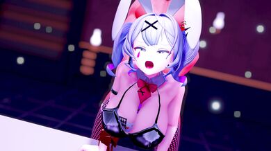 Watch as the virtual idol Miku explores a rabbit hole leading to a fantasy world of erotic pleasure with her lover, all in stunning 4K resolution.