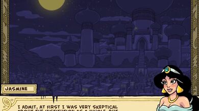 "Jasmine's Training - Chapter 4: The Princess Learns to Have No Shame"