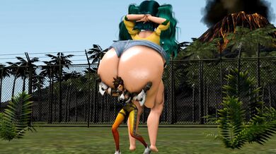"Miku the Brazilian Vocaloid Gets Stuffed into Her Own Anal Cavity by a Giant Snake."