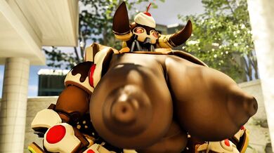 "Orisa's Hentai Adventure on a Scorching Hot Summer Day"