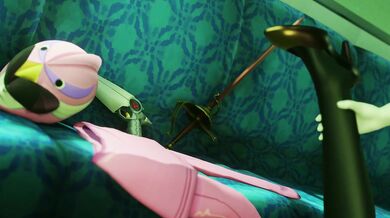 "The Nekomata Strips the Catgirl of Her Clothes and Claws!"