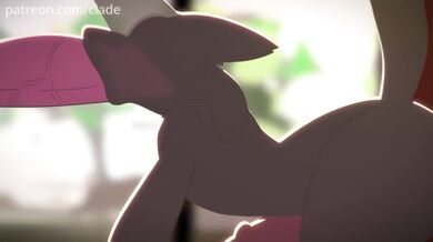 'Lucario and Zoroark (Clade) in Ultra-High Definition'