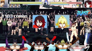 'Team RWBY goes wild in a forbidden orgy punishment game!'
