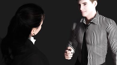 'Busty beauties shake their assets in sultry stripteases'