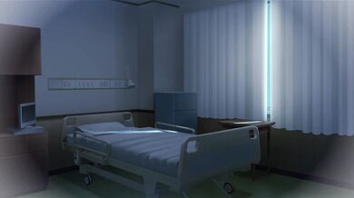 "A sexy nurse is about to perform an examination on a patient... but something unexpected happens!"