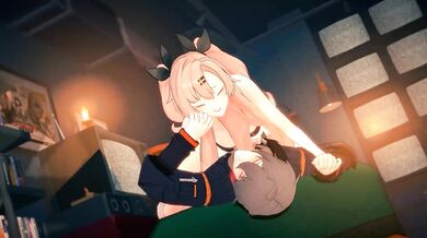 Rewritten as: 'Mother-daughter threesome with Nicole Demara'