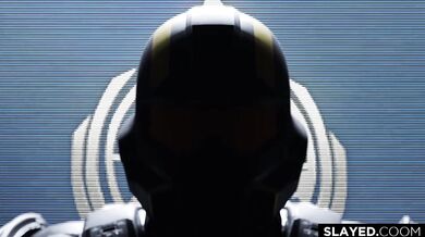 '"Helldivers" Democrazy "Slayed" (White Edit)'