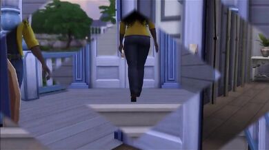 "Trapped in the Mystery Mansion with Velma and Jinkies, it's Fangy in here!"