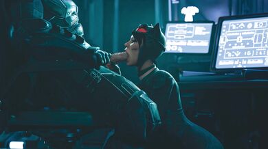'Hentai Handjobs on the Space Station! Massage Mayhem' in Outer Space』