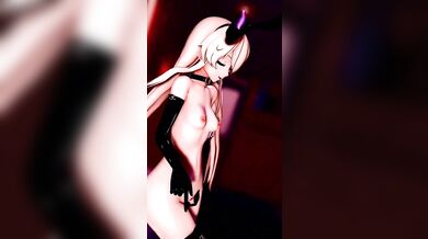 "Kagome Kiyoshi Office Phone Sex [MMD R18]"