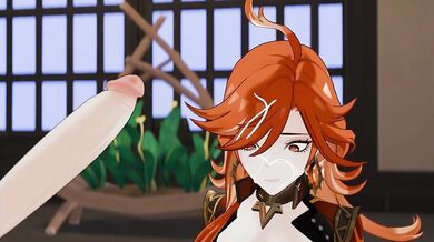 The moment Mavuika sat down on the couch, he wasn't expecting Coramdeo to burst through the door and start tearing off his clothes.