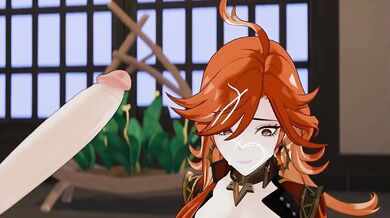 The moment Mavuika sat down on the couch, he wasn't expecting Coramdeo to burst through the door and start tearing off his clothes.