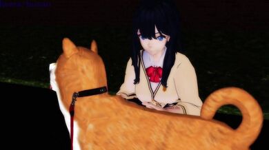 "Rikka and her Dog (2)"