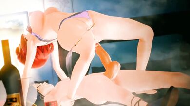 The love between a futa and her human friend Nico is too hot to handle in "Futa Love Frenzy with Nico"