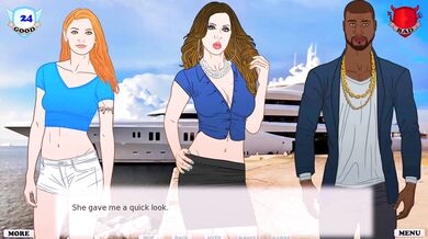 '"The Loving Path" Chapter 14: Good Girl Gone Bad - Snow Bunny Dancing with Tyrone.'