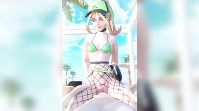 The Sexy Adventures of Helsie at the Beach with SulbaS3D!