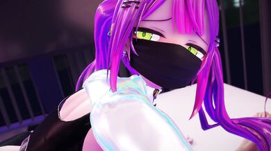 "Mikoto Misaka: The Ultimate Tsundere, a Hentai Adventure with Tokoyami Towa Reverse Cowgirl (Clothing Optional)"