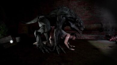 The sexy blonde Anna and her doggy friend meet up in the busy metro station for some dirty fun!