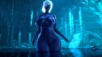 Watch as a dark elf is fucked in a cavern by a mysterious stranger This hentai PORN video will leave you breathless!