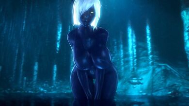 Watch as a dark elf is fucked in a cavern by a mysterious stranger This hentai PORN video will leave you breathless!