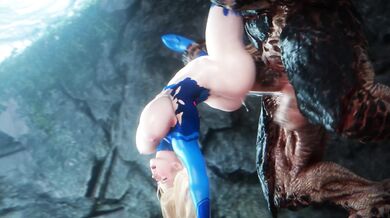 Samus Aran in Trouble with Noname55