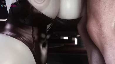 Motherly Love, Unleashed! - Almighty Pattys Bizarre Orgy with Dimitrescu and His Cute Little Bunny