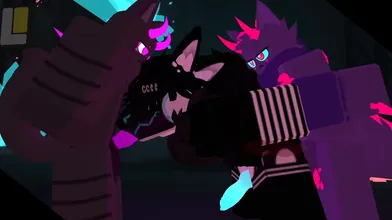 Massive Kaijus attack the beautiful Protogen as she explores a lustful paradise