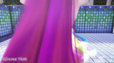 Anal Queen: Chobis Thick Rod Gives a Slave No Mercy!