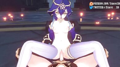 Laylas Sexual Adventure with the Demon King! (Genshin Impact WIP 60)