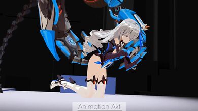 Bronya is for*ced to have a motorcycle gang of three men take her in an act of brutal ra*pe