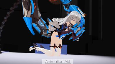 Bronya is for*ced to have a motorcycle gang of three men take her in an act of brutal ra*pe