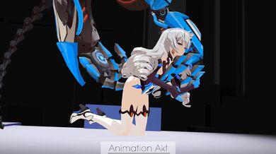 Bronya is for*ced to have a motorcycle gang of three men take her in an act of brutal ra*pe