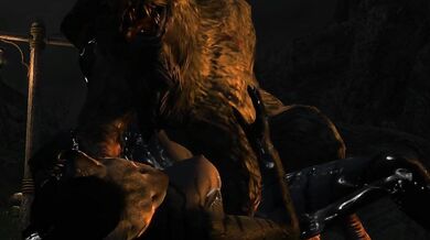 A young Khajiit teen is seduced by a skeever and stuffed full of his seed, leaving her satisfied and pregnant with his kits