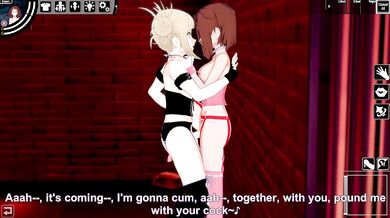 Watch as Toga and Ochaco engage in a steamy futa sex scene!
