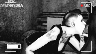 The sexy nerd, Clara2C, and her friend Noname55 explore their sexuality in a hot and steamy threesome!