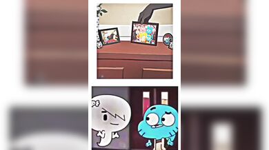 Gumball and Carrie are TRAUMATIZED!?| meme edit
