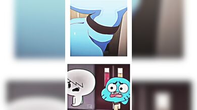 Gumball and Carrie are TRAUMATIZED!?| meme edit